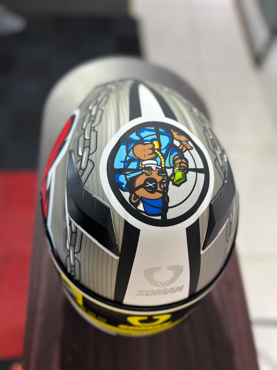 CASCO INTEGRAL SOMAN BAD DUCK3