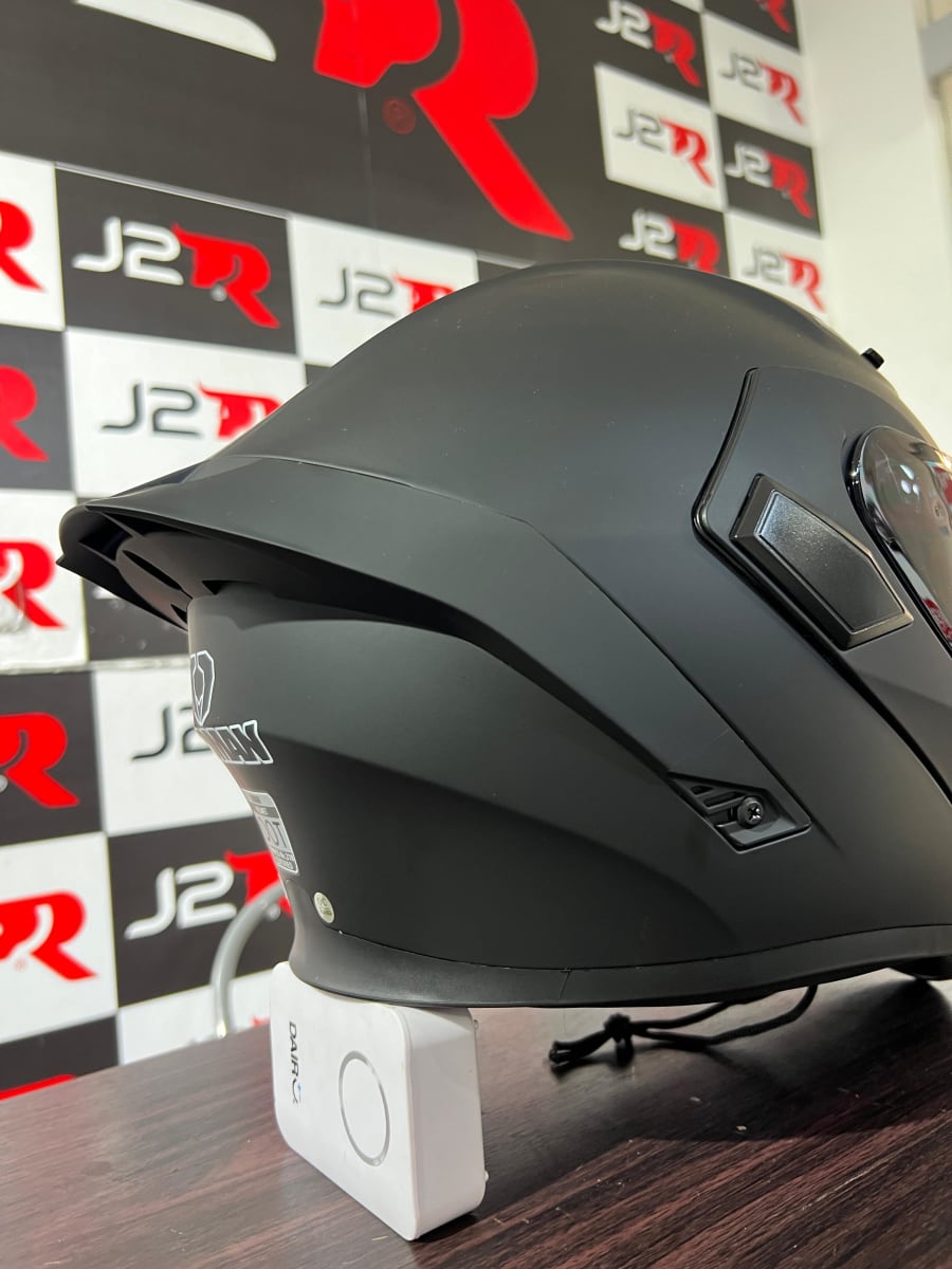 CASCO ABATIBLE SOMAN NEGRO MATE - SM9556