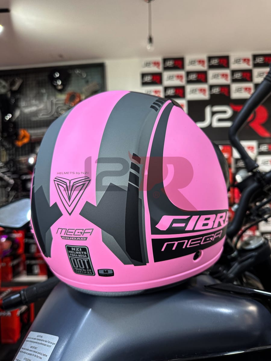 CASCO ABIERTO FIBRA MEGA CIUDAD PINK / ANTRANCITE MATE2