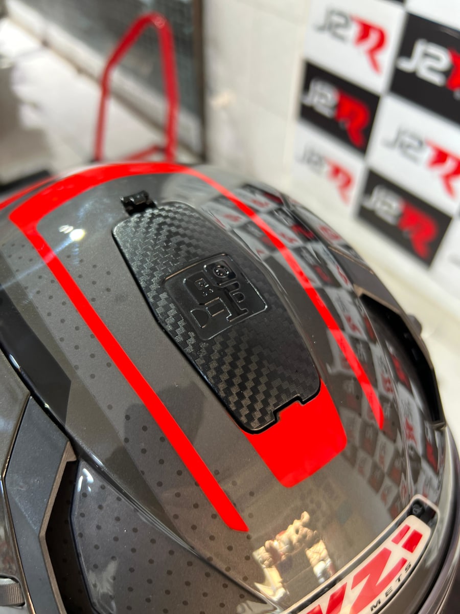 CASCO INTEGRAL NZI GO RIDER STREAM MOTION ANTRACITE / BLACK / RED5