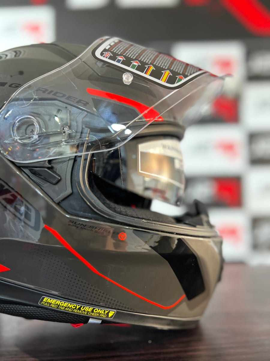 CASCO INTEGRAL NZI GO RIDER STREAM MOTION ANTRACITE / BLACK / RED2