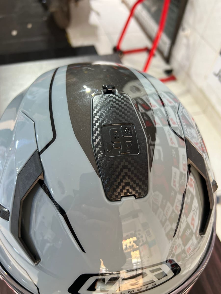 CASCO INTEGRAL NZI GO RIDER STREAM SOLID NOUVEAU GREY4