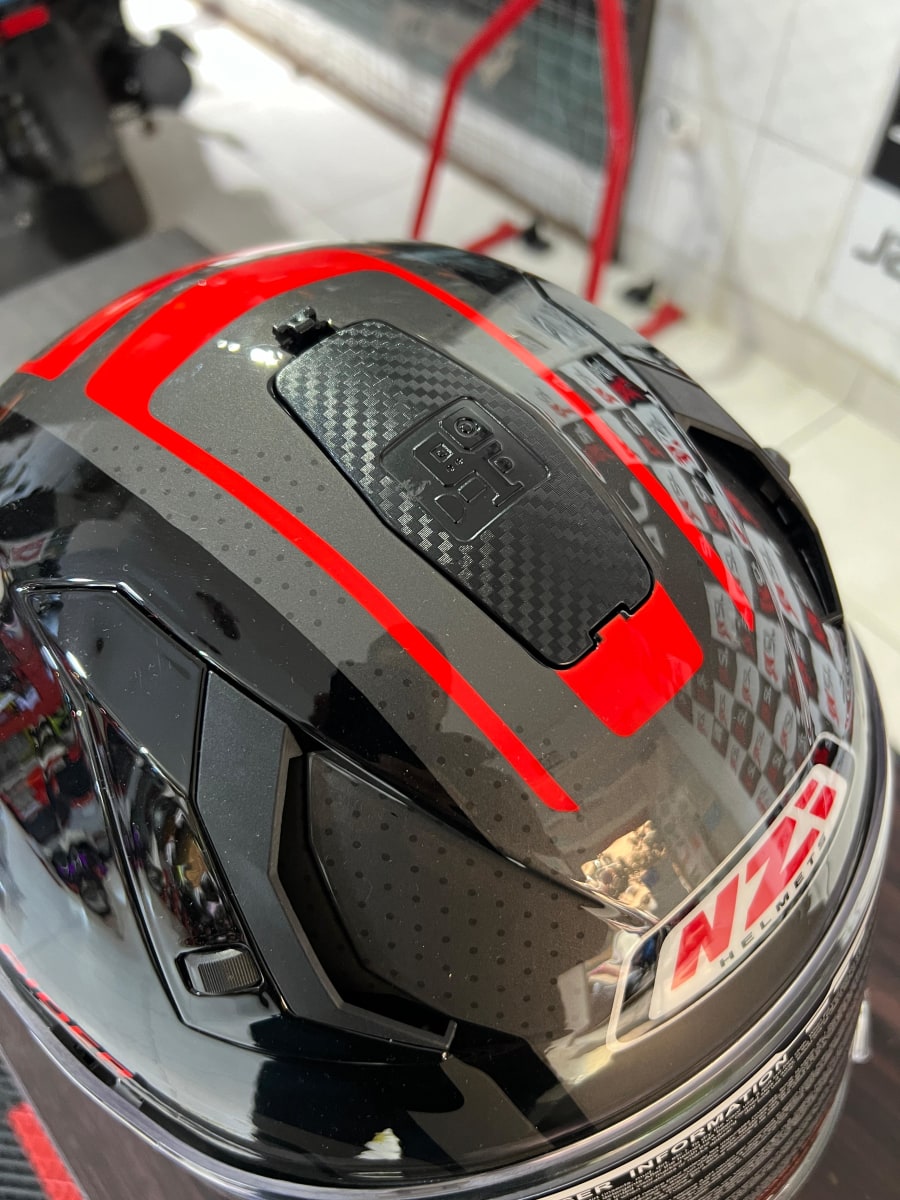 CASCO INTEGRAL NZI GO RIDER STREAM MOTION BLACK / ANTRANCITE / WHITE5