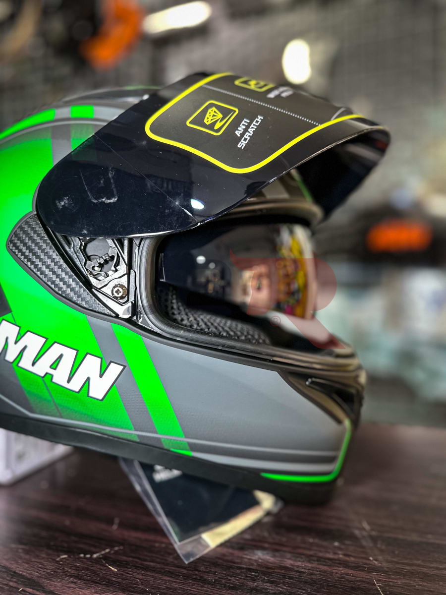 CASCO INTEGRAL SOMAN PHANTOM VERDE/NEGRO2