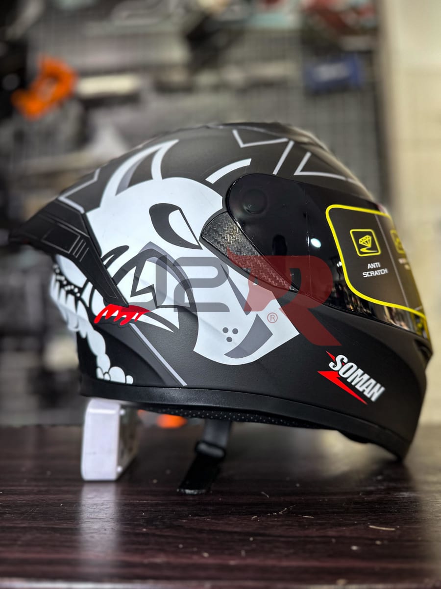 CASCO INTEGRAL SOMAN BULL DOG V/OSCURO1
