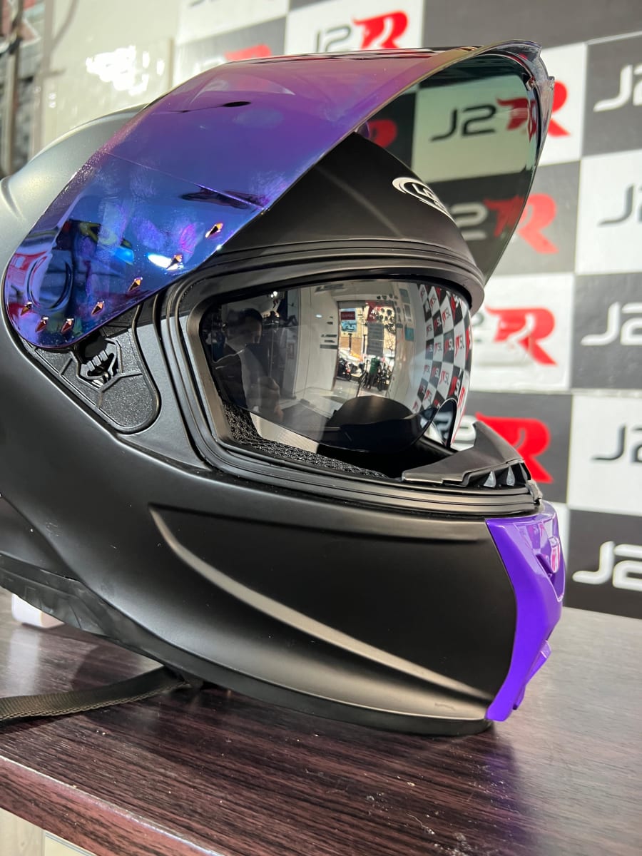 CASCO INTEGRAL LOGAN F5 SAFIRO MORADO2