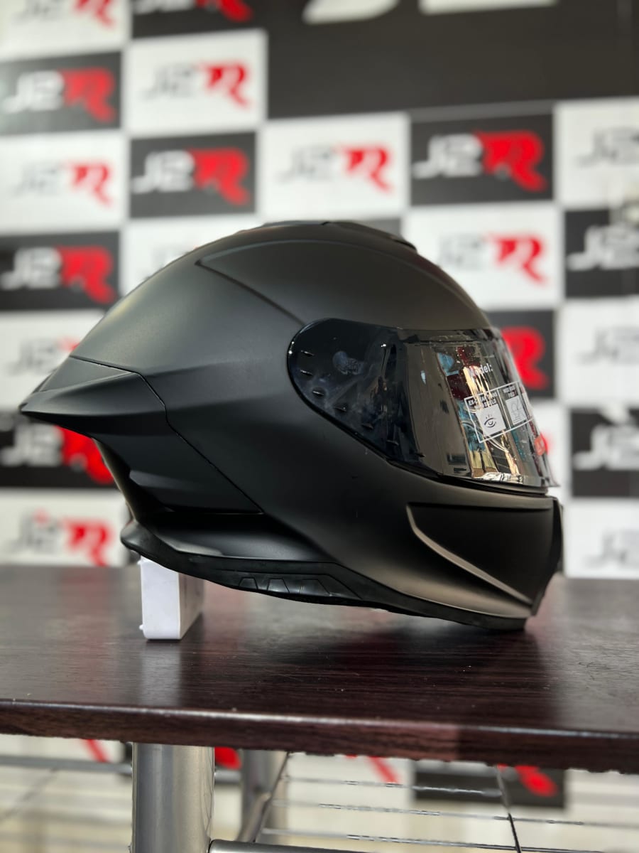 CASCO INTEGRAL LOGAN F5 NEGRO COMPLETO MATE1