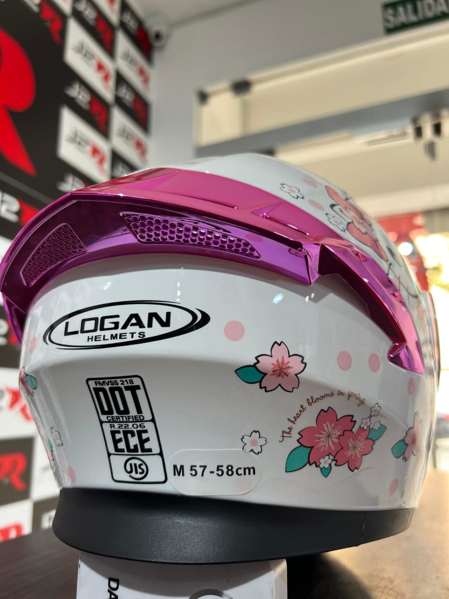 CASCO ABATIBLE LOGAN L1 KELLO KITTY5