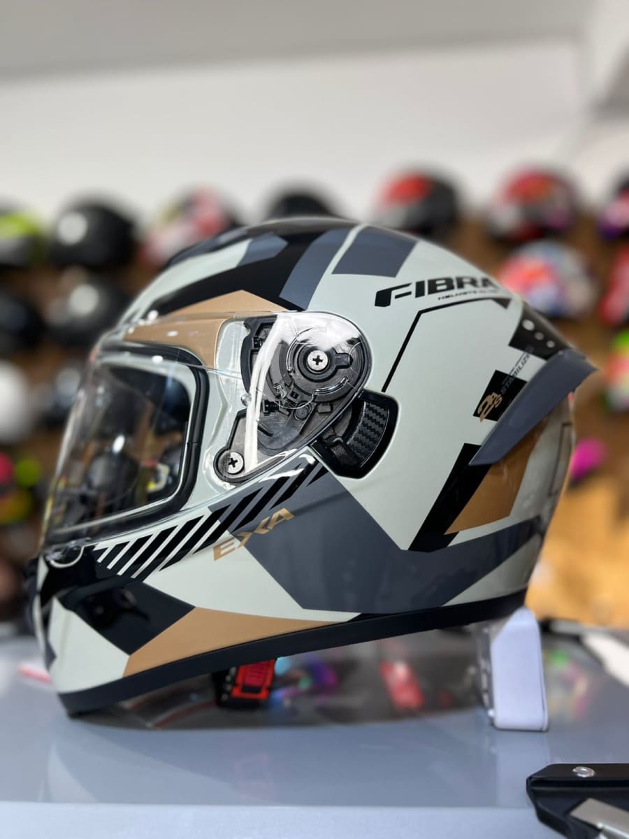 CASCO INTEGRAL FIBRA EXA DUO DELVON CREMA DORADO1