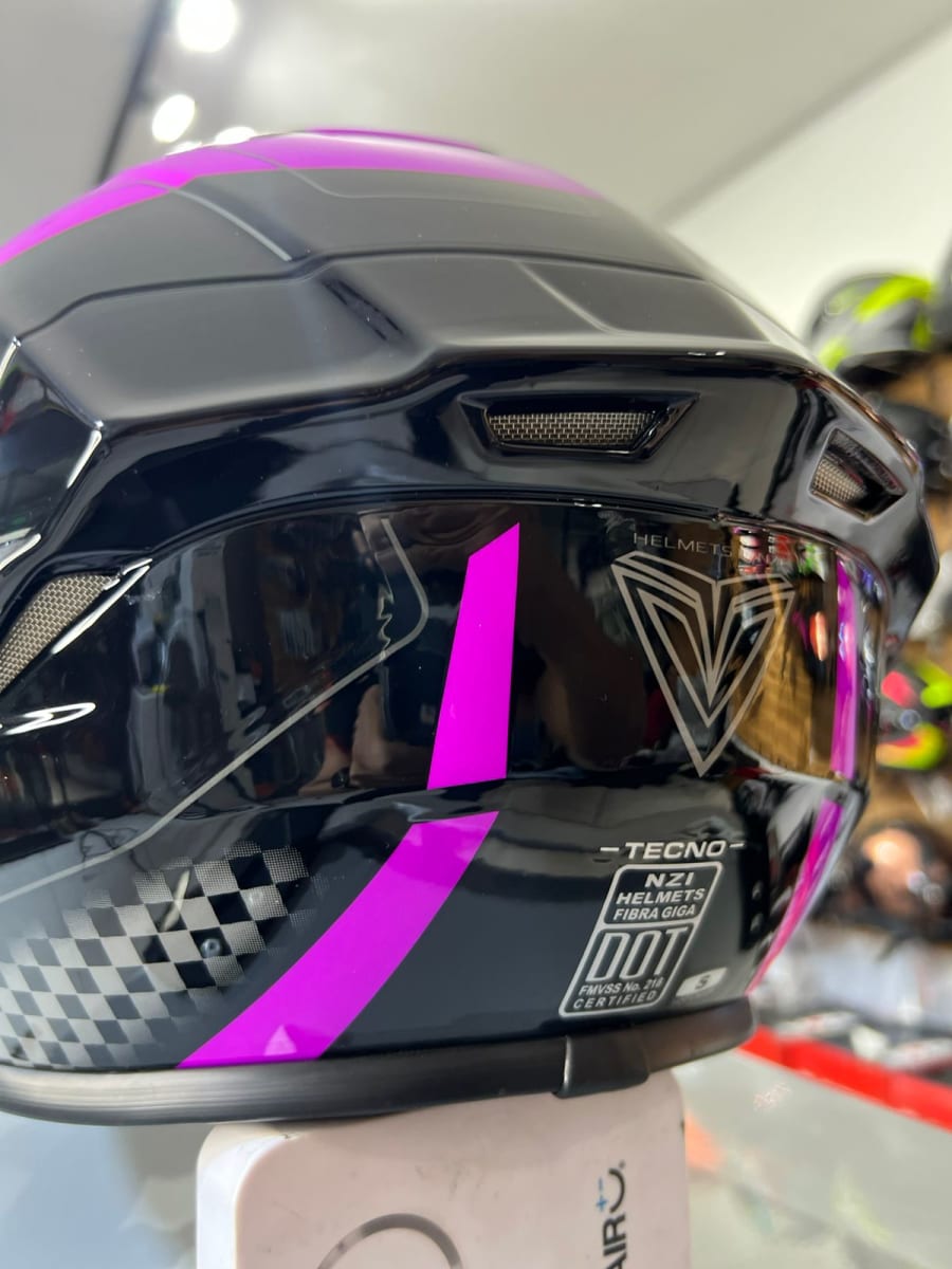 CASCO INTEGRAL FIBRA GIGA TECNO BLACK / PURPLE2
