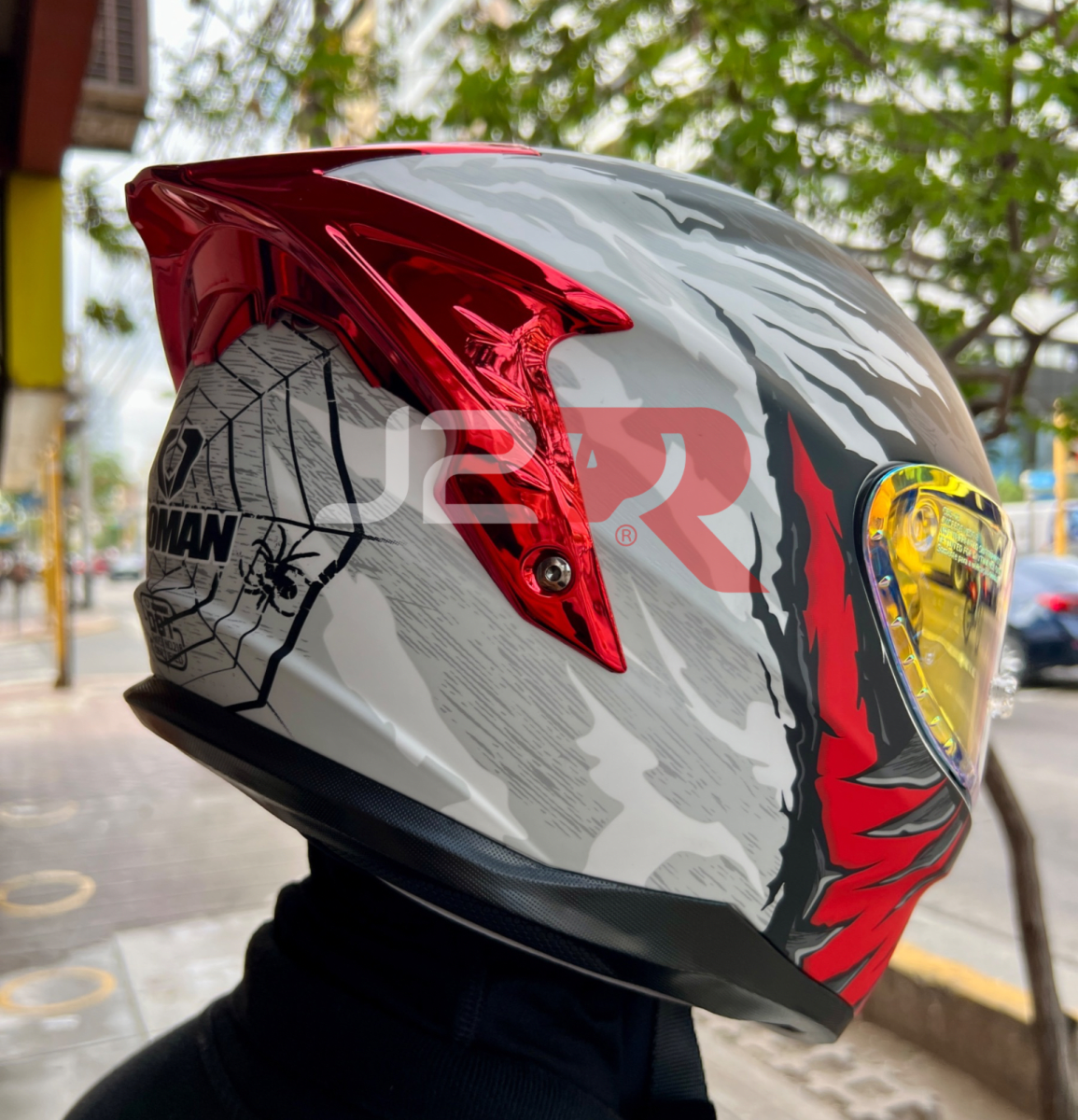 CASCO INTEGRAL SOMAN RAPTOR ANTIVENOM V/REVO1