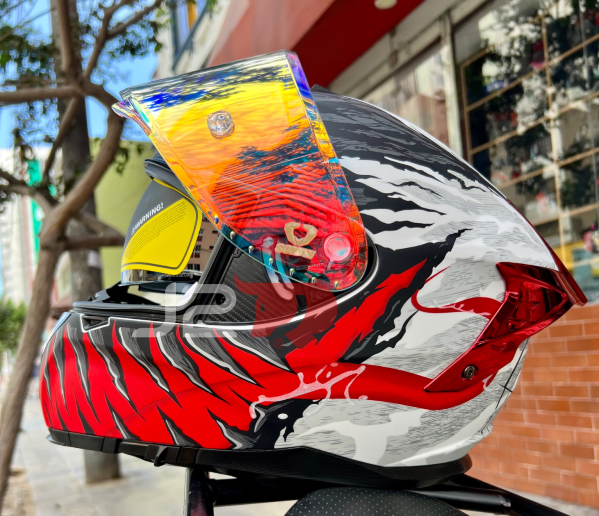 CASCO INTEGRAL SOMAN RAPTOR ANTIVENOM V/REVO7