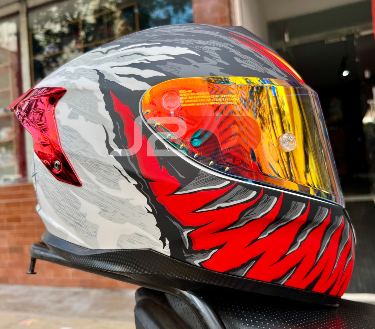 CASCO INTEGRAL SOMAN RAPTOR ANTIVENOM V/REVO4