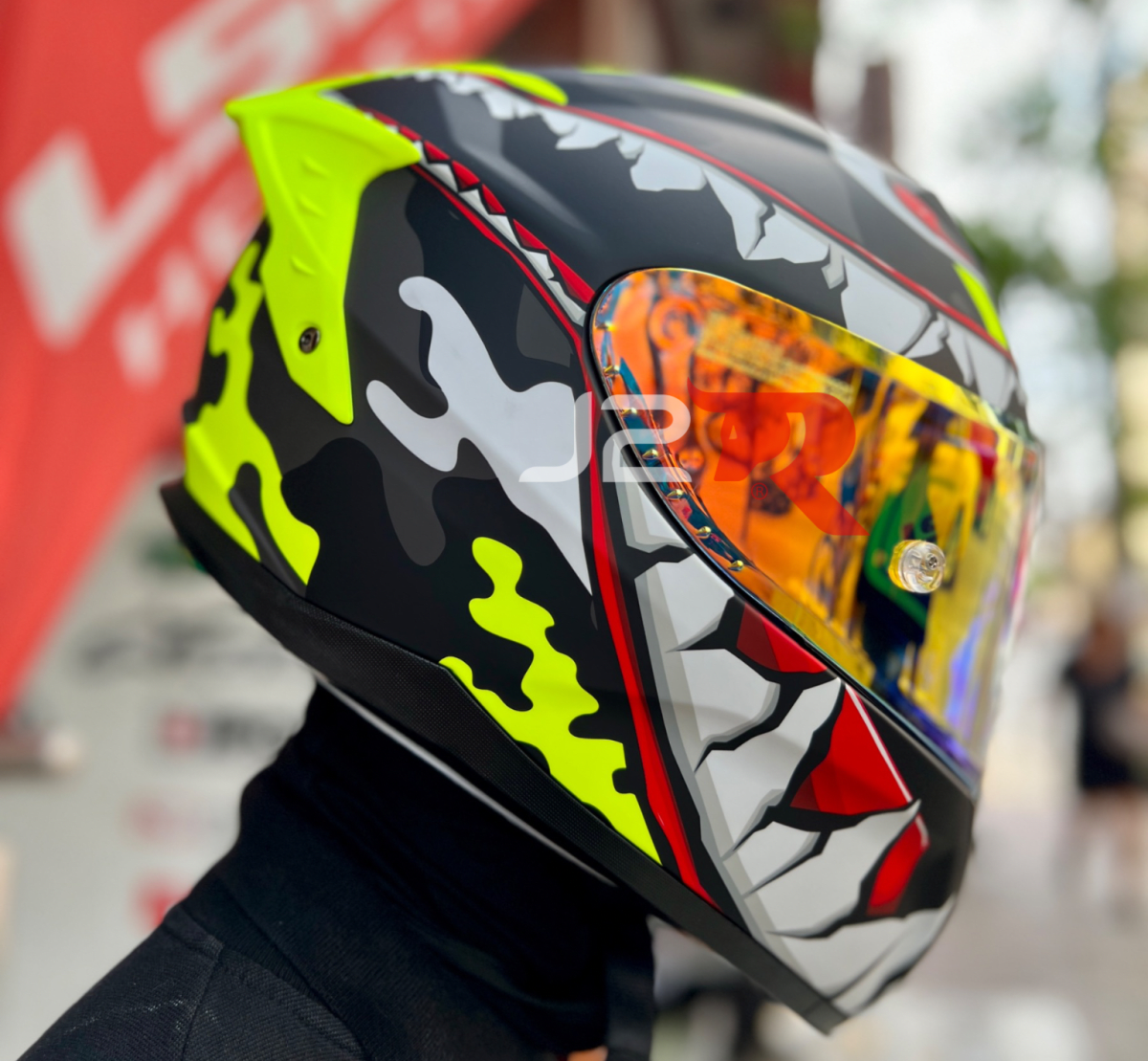 CASCO INTEGRAL SOMAN RAPTOR MILITAR AMARILLO V/REVO1