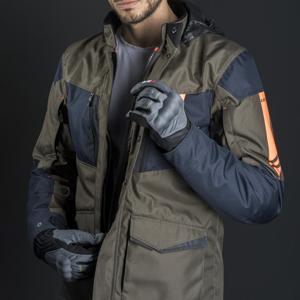 CASACA LS2 METROPOLIS HOMBRE CAQUI/AZUL/NARANJA5