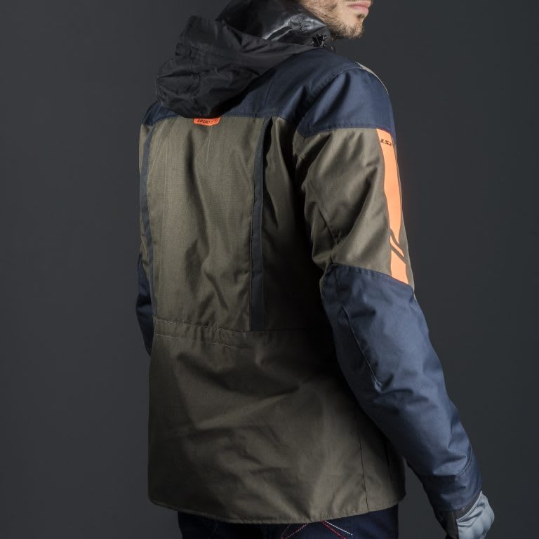 CASACA LS2 METROPOLIS HOMBRE CAQUI/AZUL/NARANJA3