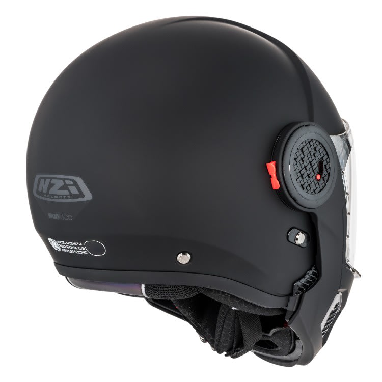 CASCO ABATIBLE NZI MINIMOD DUO NEGRO MATE3