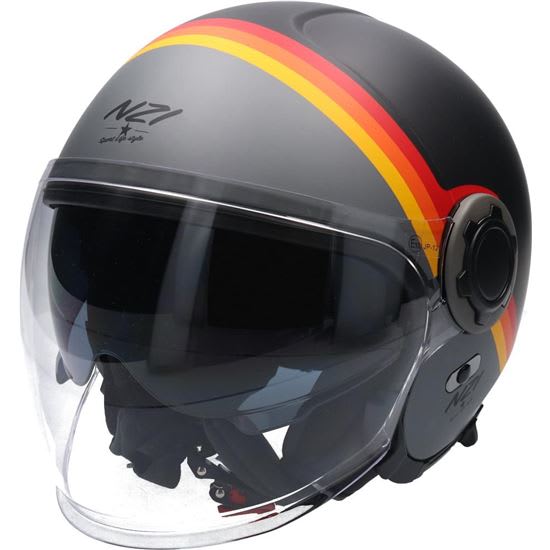 CASCO ABIERTO NZI RINGWAY DUO SKYLINE BLACK ANTRACITE MATT2