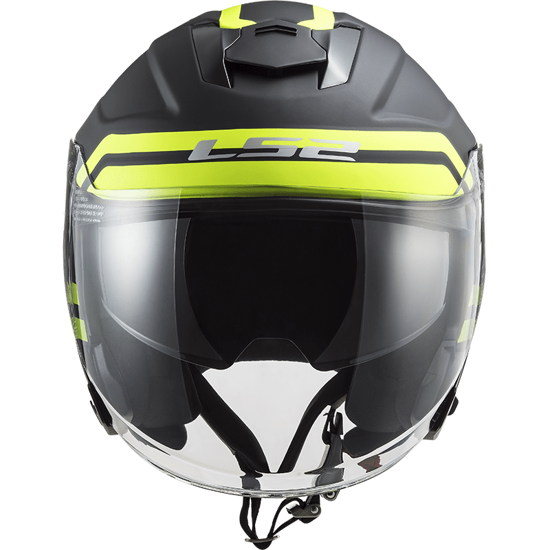 CASCO ABIERTO LS2 OF521 INFINITY HYPER AMARILLO  TITANEO5