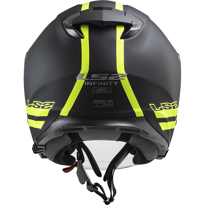 CASCO ABIERTO LS2 OF521 INFINITY HYPER AMARILLO  TITANEO3