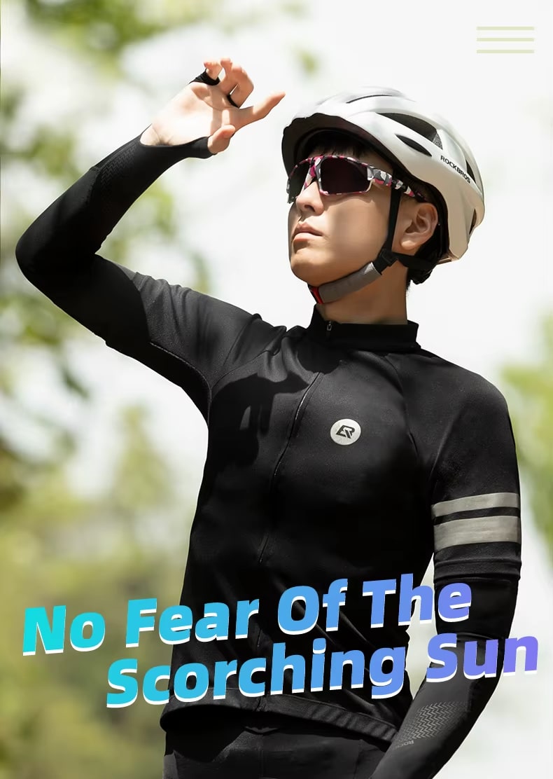 MANGAS ROCKBROS COMPLETA CON PROTECCION UV XT057-1BK3