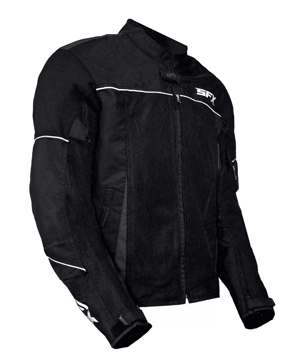 CASACA SFX  STREET HOMBRE NEGRA/NEGRA ENMALLADA1