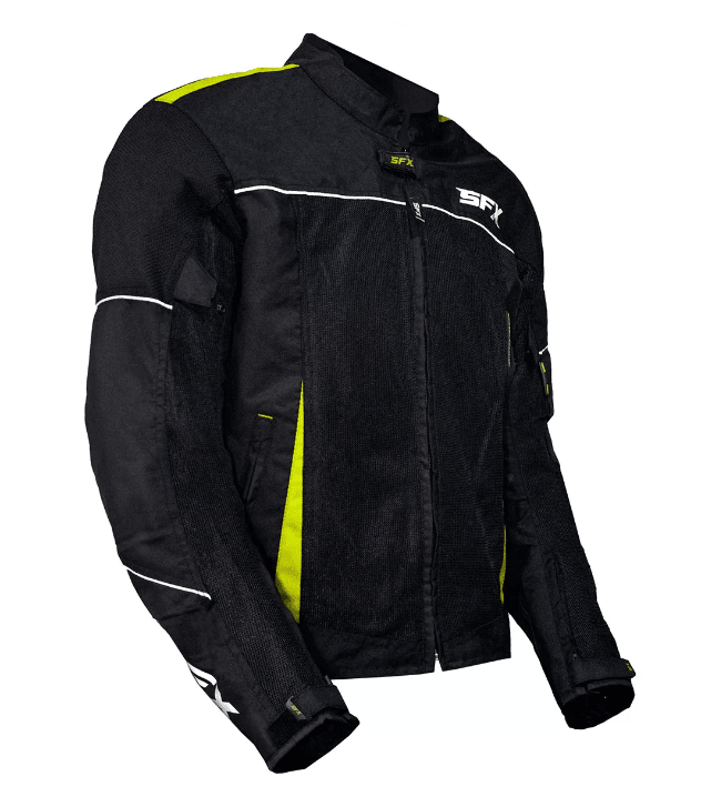 CASACA SFX  STREET NEGRA/AMARILLAENMALLADA1