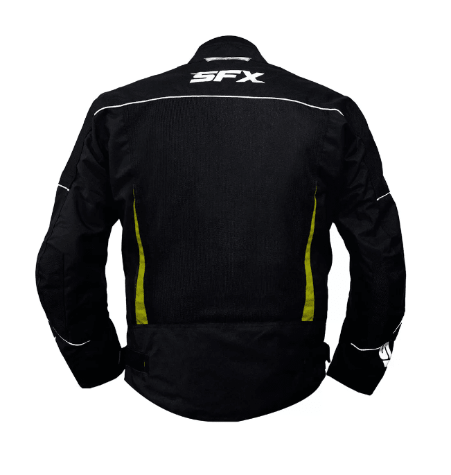 CASACA SFX  STREET NEGRA/AMARILLAENMALLADA2
