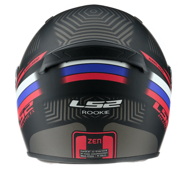 CASCO INTEGRAL LS2 FF352 ZEN ROJO/NEGRO5