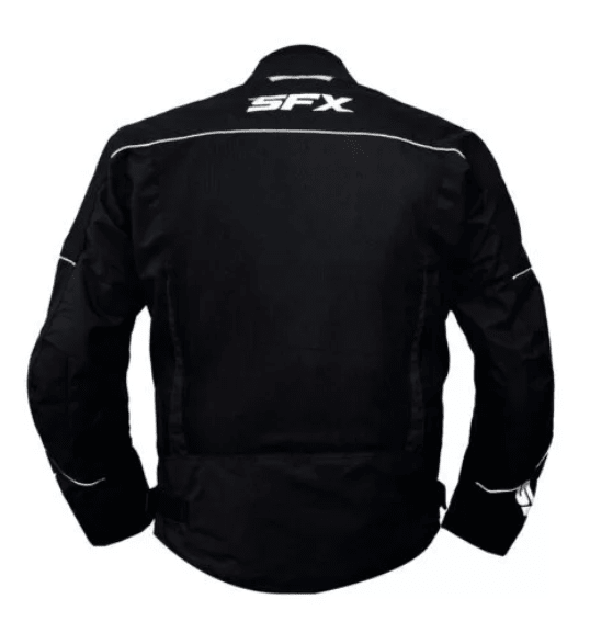 CASACA SFX  STREET HOMBRE NEGRA/NEGRA ENMALLADA2