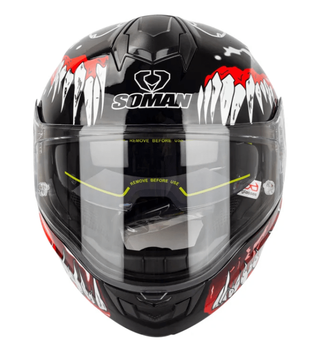 CASCO ABATIBLE SOMAN VENOM3