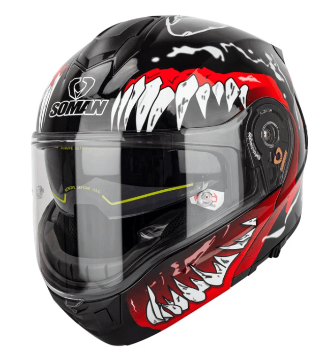 CASCO ABATIBLE SOMAN VENOM4