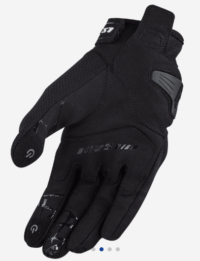 GUANTES LS2 DART2 NEGRO HOMBRE2