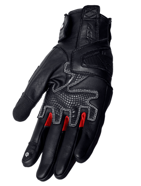GUANTES LS2 SPARK 2 NEGRO/ROJO2