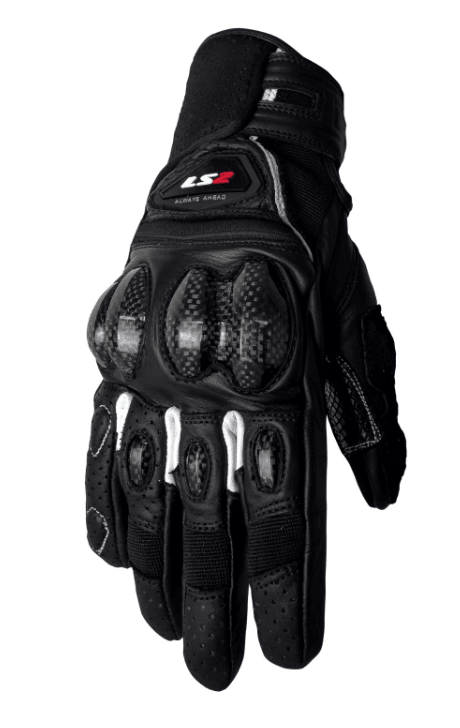 GUANTES LS2 SPARK 2 NEGRO/BLANCO1
