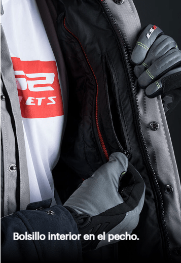 CASACA LS2 METROPOLIS HOMBRE NEGRO12