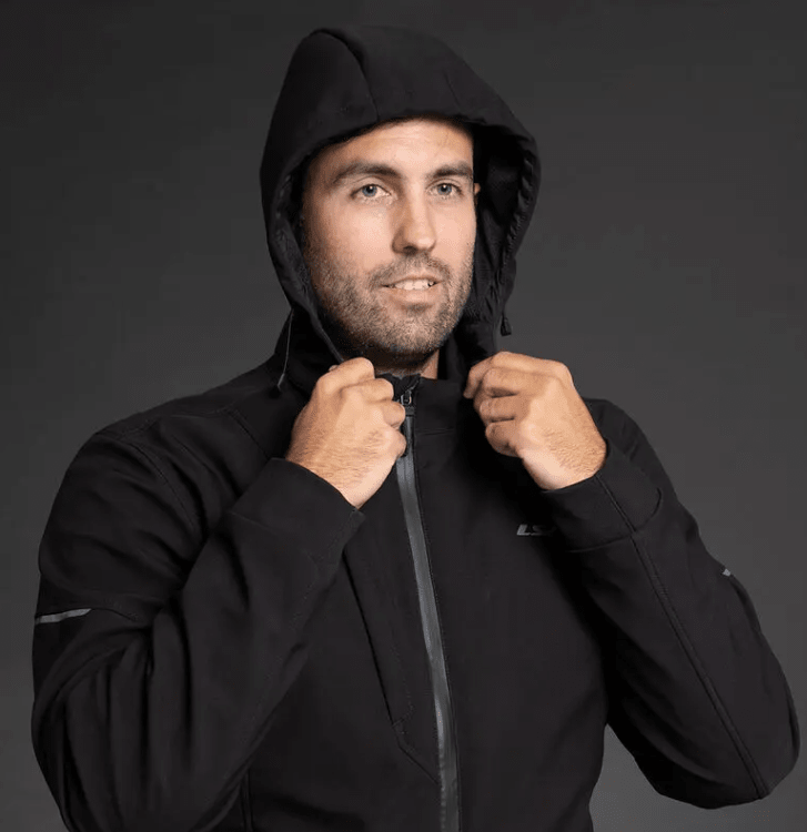 CASACA LS2 BOLTON NEGRO HOMBRE5