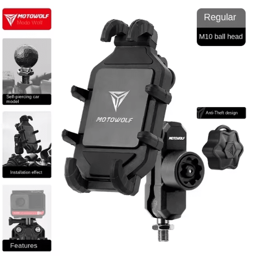 PORTACELULAR MOTOWOLF 8 AGARRES SIN CARGA5