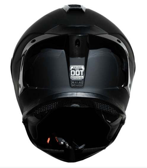 CASCO INTEGRAL XKUDO NEGRO MATE3