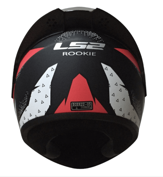 CASCO INTEGRAL NS352 THUNDER BLANCO MATE/ROJO3