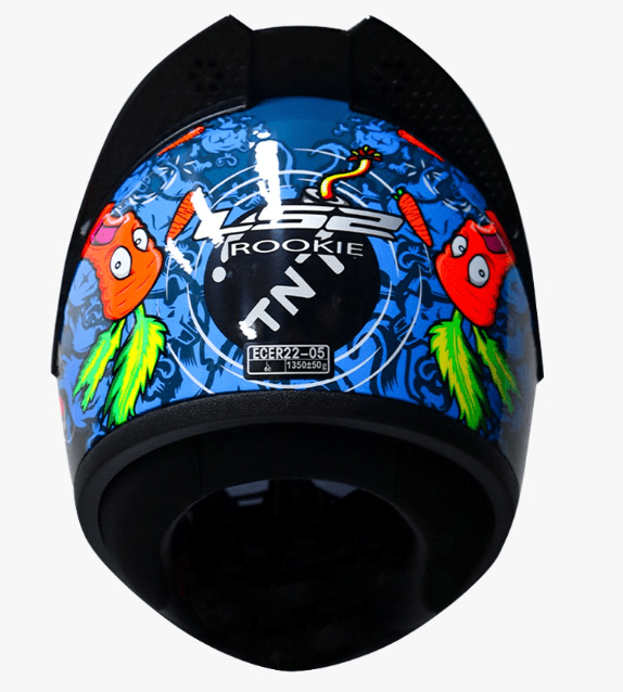 CASCO INTEGRAL NS352 RABAB AZUL/VERDE3