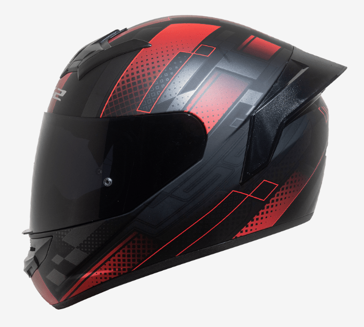 CASCO INTEGRAL LS2 NS352 ENIX NEGRO MATE / ROJO1