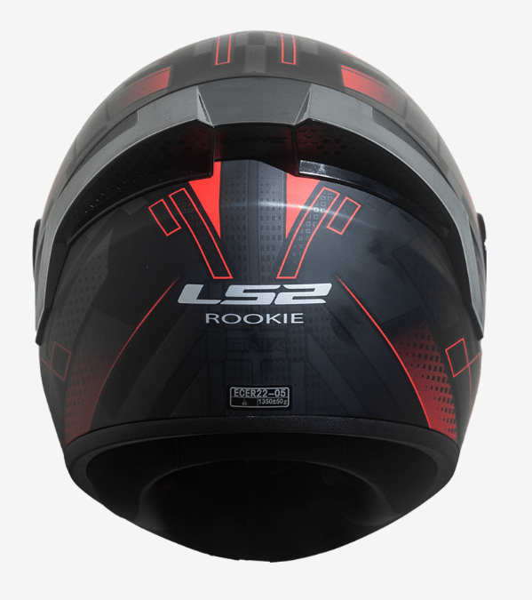 CASCO INTEGRAL LS2 NS352 ENIX NEGRO MATE / ROJO3