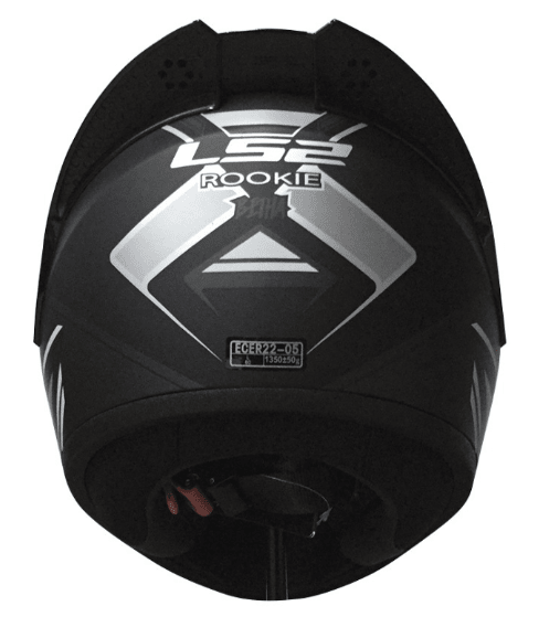 CASCO INTEGRAL LS2 NS352 BETHA NEGRO MATE / GRIS3