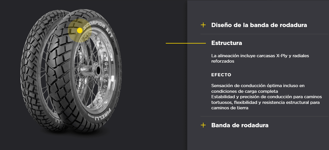 LLANTA PIRELLI SCORPION MT90 A/T4