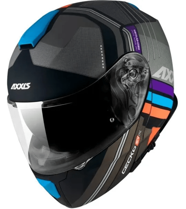 CASCO ABATIBLE AXXIS GECKO SV EPIC B1 NEGRO MATE7