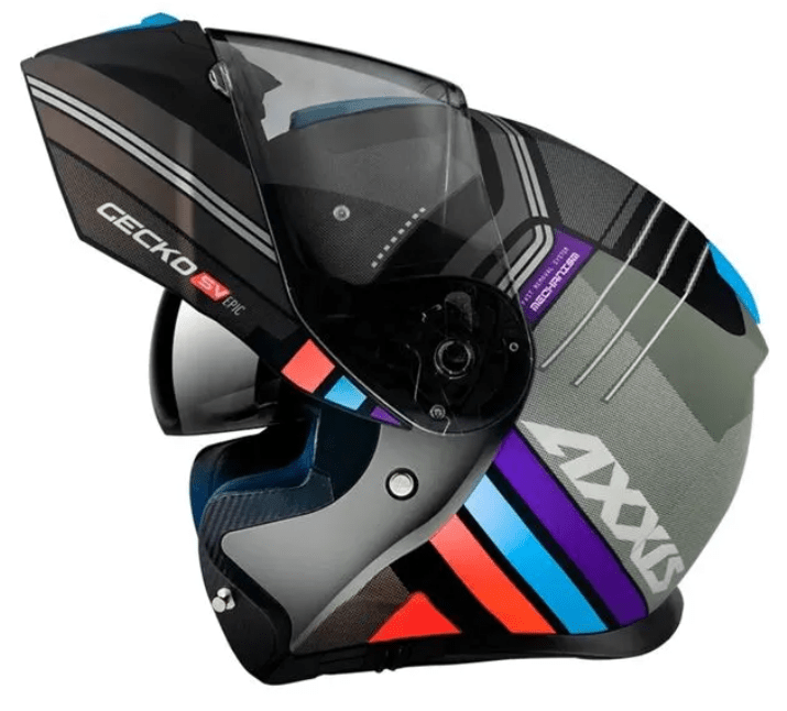 CASCO ABATIBLE AXXIS GECKO SV EPIC B1 NEGRO MATE5