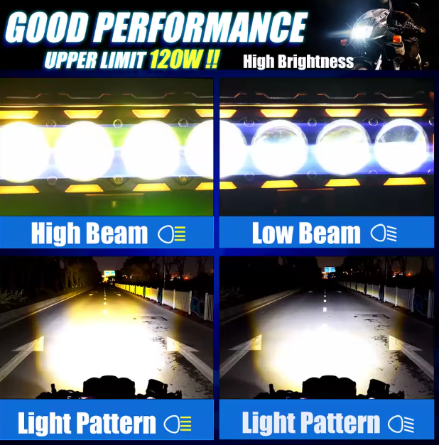 EXPLORADORA 4 LUPAS LED DUAL HIGH PERFORMANCE4