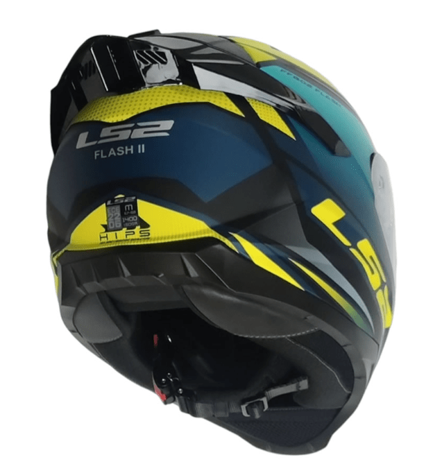 CASCO INTEGRAL LS2 FF802 IMPACT AZUL / AMAR VISOR FOTOCROMATICO3