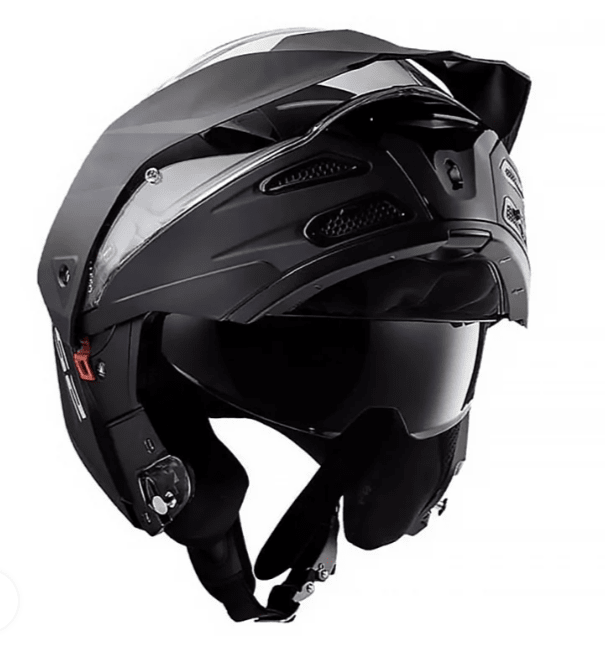CASCO ABATIBLE LS2 FF324 EVO NEGRO MATE7